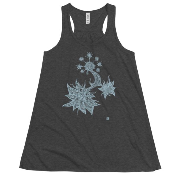 Womens Flowy Racerback Tank Dark Grey Heather Front 629a4e2972fe1.png